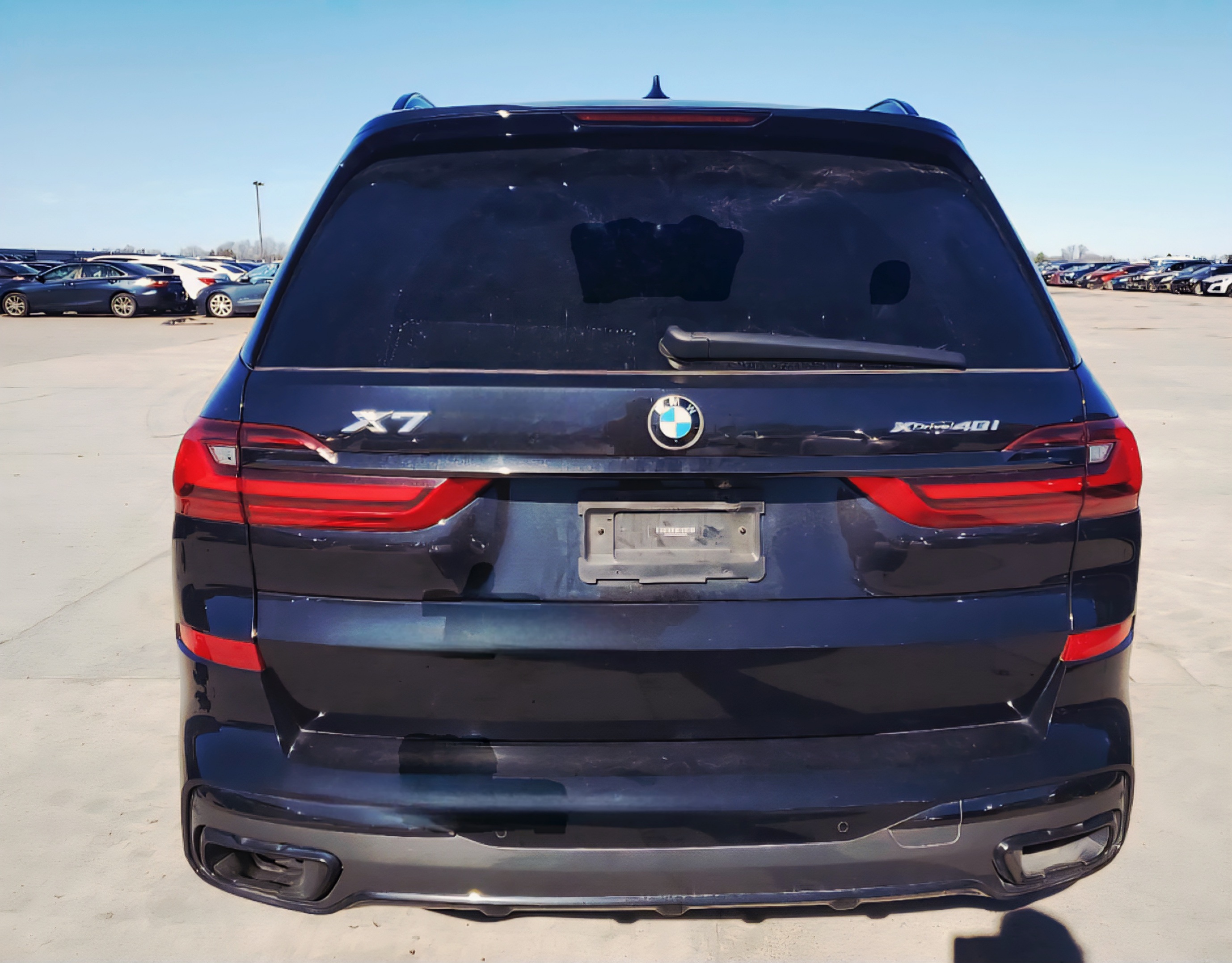 BMW X7 2022 BLACK vin: 5UXCW2C04N9M75073